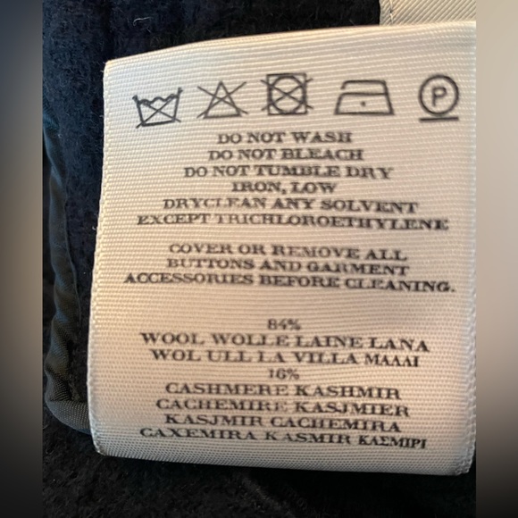 BURBERRY Cashmere/Wool unstructured jacket - Picture 7 of 12